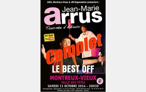 Spectacle Jean-Marie ARRUS - Complet !!!