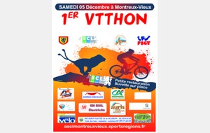 1er VTTHON - c'est samedi 05 décembre