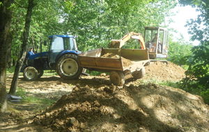 Amménagement de la forêt.