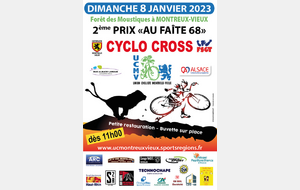 2ème Cyclocross Au Faîte 68 - 08/01/2023