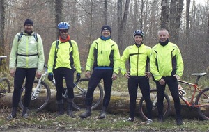 Sortie du dimanche 22 mars 2015: encore un parcours de la Fête du Vélo de bouclé.