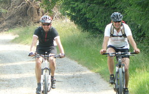 Au 2ème ravitaillement des 53 et 71km VTT.