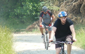 Au 2ème ravitaillement des 53 et 71km VTT.