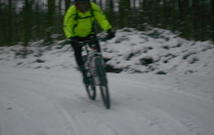 Sortie du dimanche 08 janvier 2017. La 1ère de l'année... avec la neige.