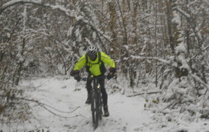 Sortie du dimanche 08 janvier 2017. La 1ère de l'année... avec la neige.