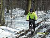 Sortie du dimanche 10/02/2013. Sortie bien fraiche au départ -6° et puis quelques problèmes mécaniques du à la glace qui s'est formée partout sur les vélos.