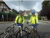 Sortie du dimanche 25 août 2013. A l'arrivée de la rando de Montreux-Jeune. Avec en prime, un peu de boue .... thalasso gratuite pour nos visages et gambettes.