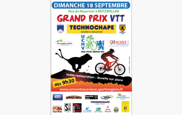 3ème Prix TECHNOCHAPE - VTT - Retzwiller - 18/09/2022