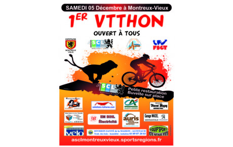 1er VTTHON - c'est samedi 05 décembre
