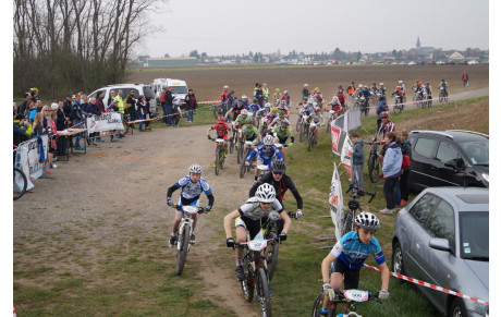 Course VTT St-Croix-en-Plaine 03/04/2016