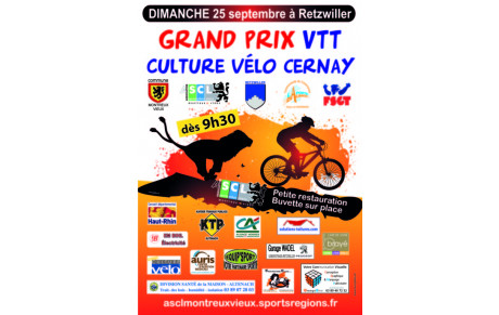 Prix Culture Vélo Cernay - Course VTT à Retzwiller